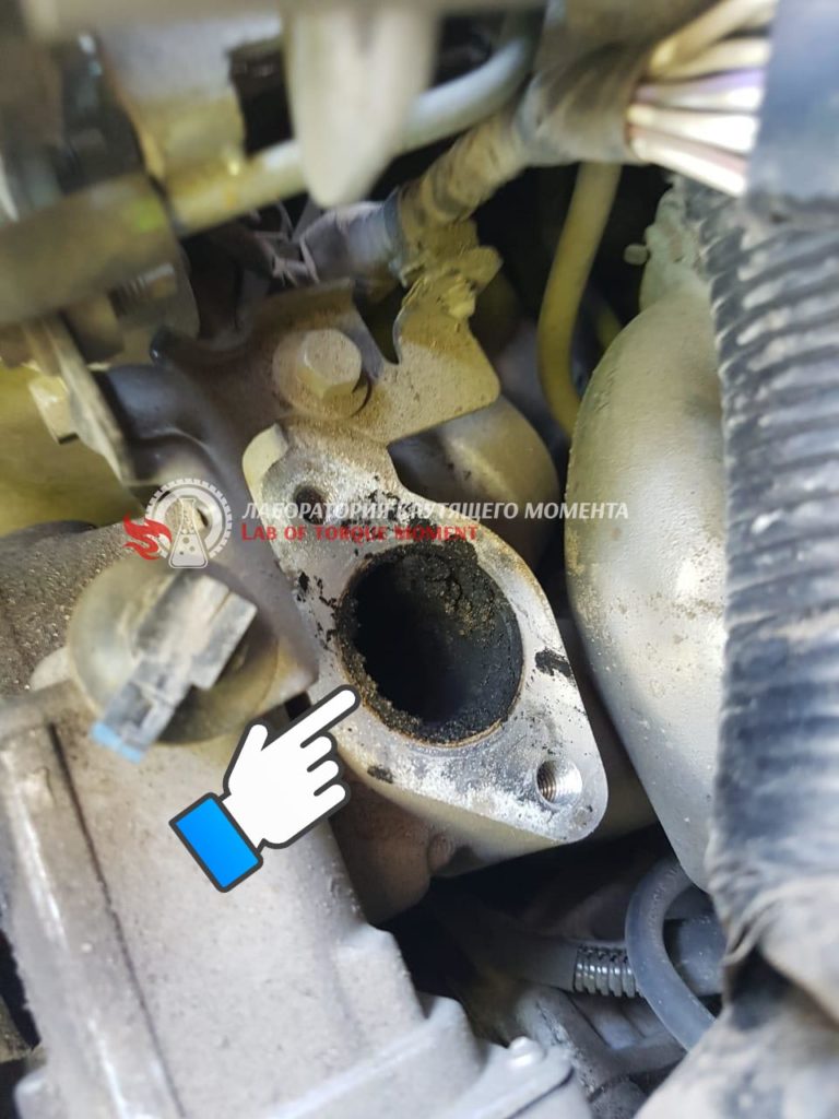 5-2-768x1024 Удаление клапана ЕГР и чип тюнинг на Nissan Pathfinder 3.0 V6 TDI 231 л.с.